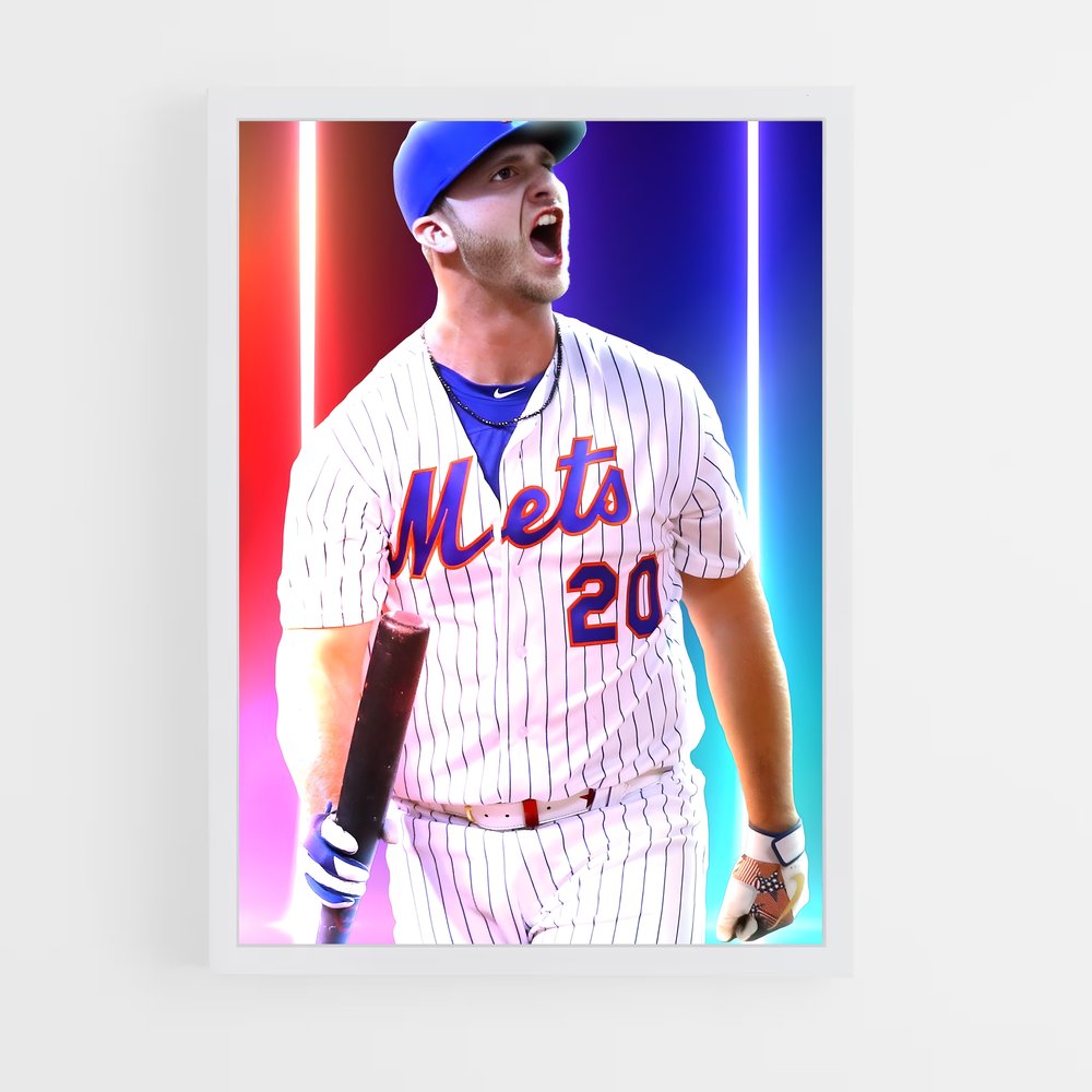 Poster Pete alonso casquette – affiche Baseball (vue 3)